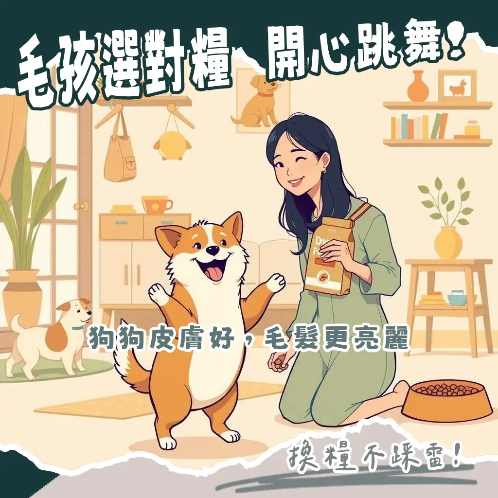 葛莉思狗飼料評價指南，解析天然無穀、皮膚保健效果，飼主實用挑選策略與價格考量。