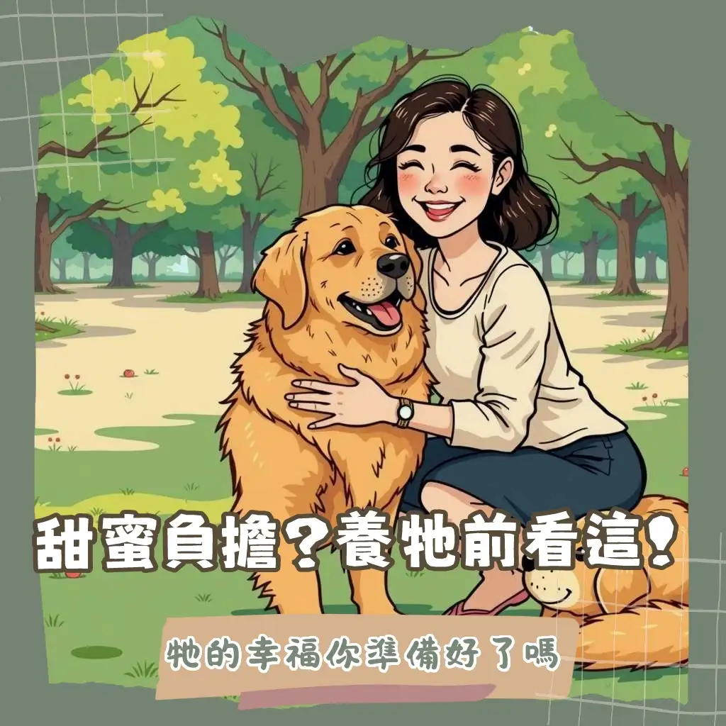 大狗品種飼養指南:黃金獵犬、拉布拉多等常見大型犬的生活空間、運動量、營養與訓練重點。