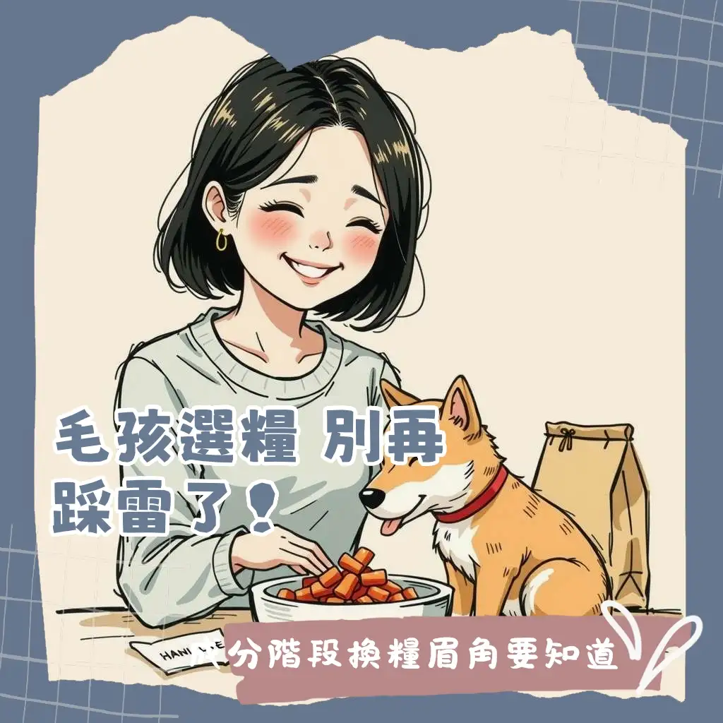 狗狗飼料選擇指南:為不同年齡、需求的狗狗挑選合適的乾糧、濕糧與特殊配方