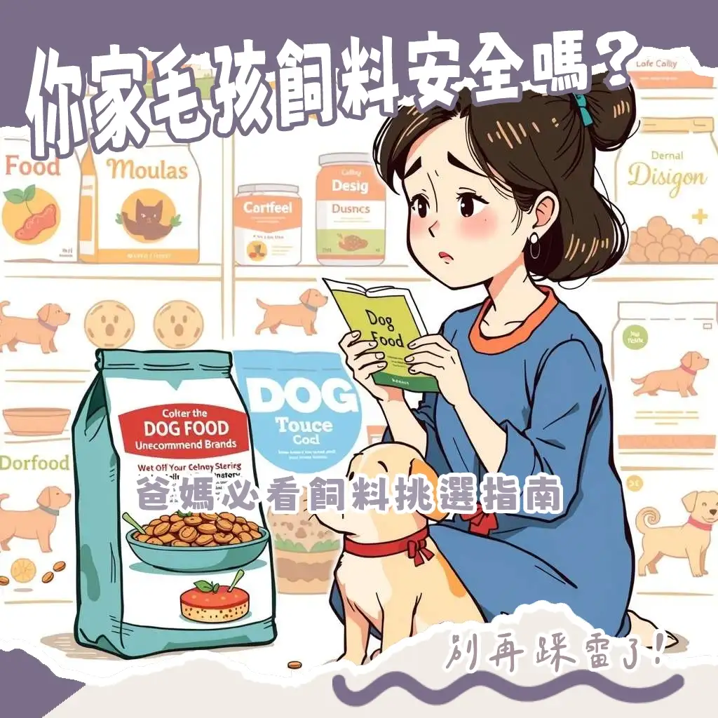 不推薦的狗飼料選購指南：成分分析與健康影響，避免地雷飼料。