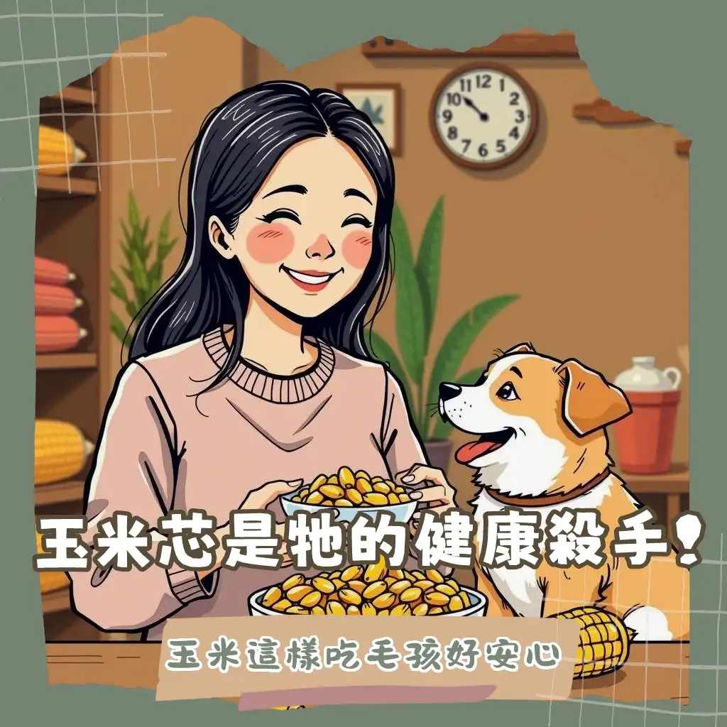 狗狗可以吃玉米嗎？熟玉米粒的健康益處與玉米棒的潛在危險，讓毛孩安心吃蔬菜的飲食大綱。
