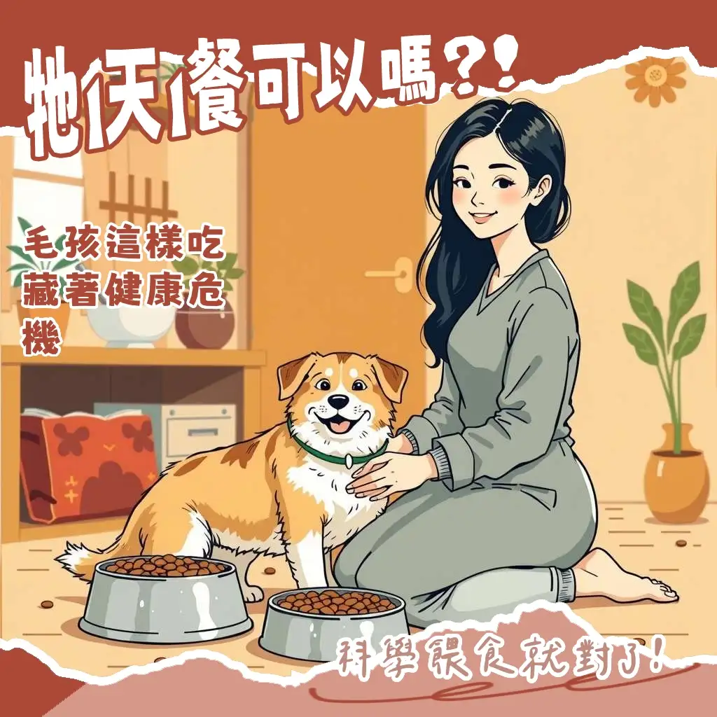 狗狗一天吃一餐可以嗎？正確狗狗餵食頻率、分餐好處與胃扭轉風險說明。