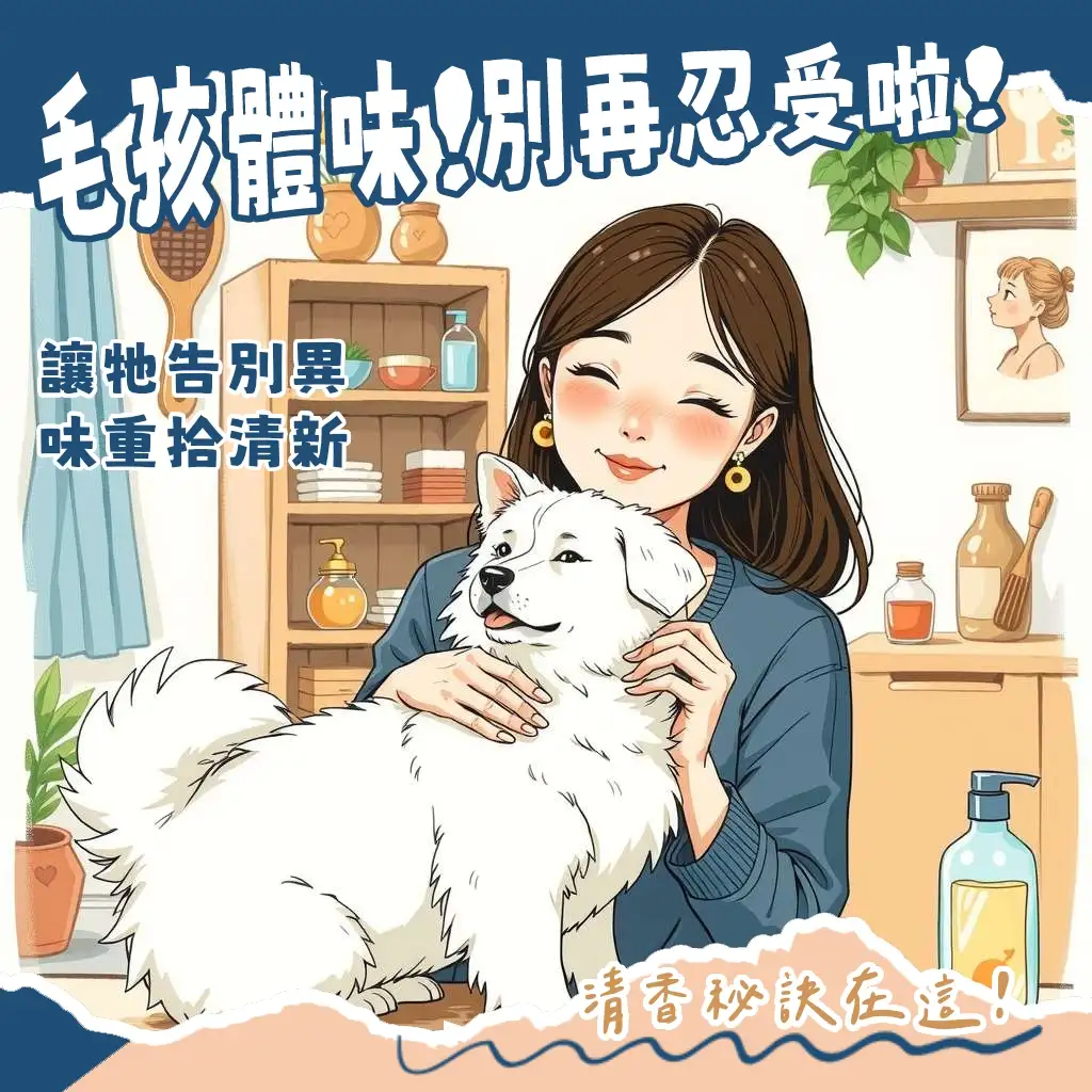 狗狗體味排名與改善秘訣，包含體味輕重犬種、清潔護理、飲食調整及健康警訊。