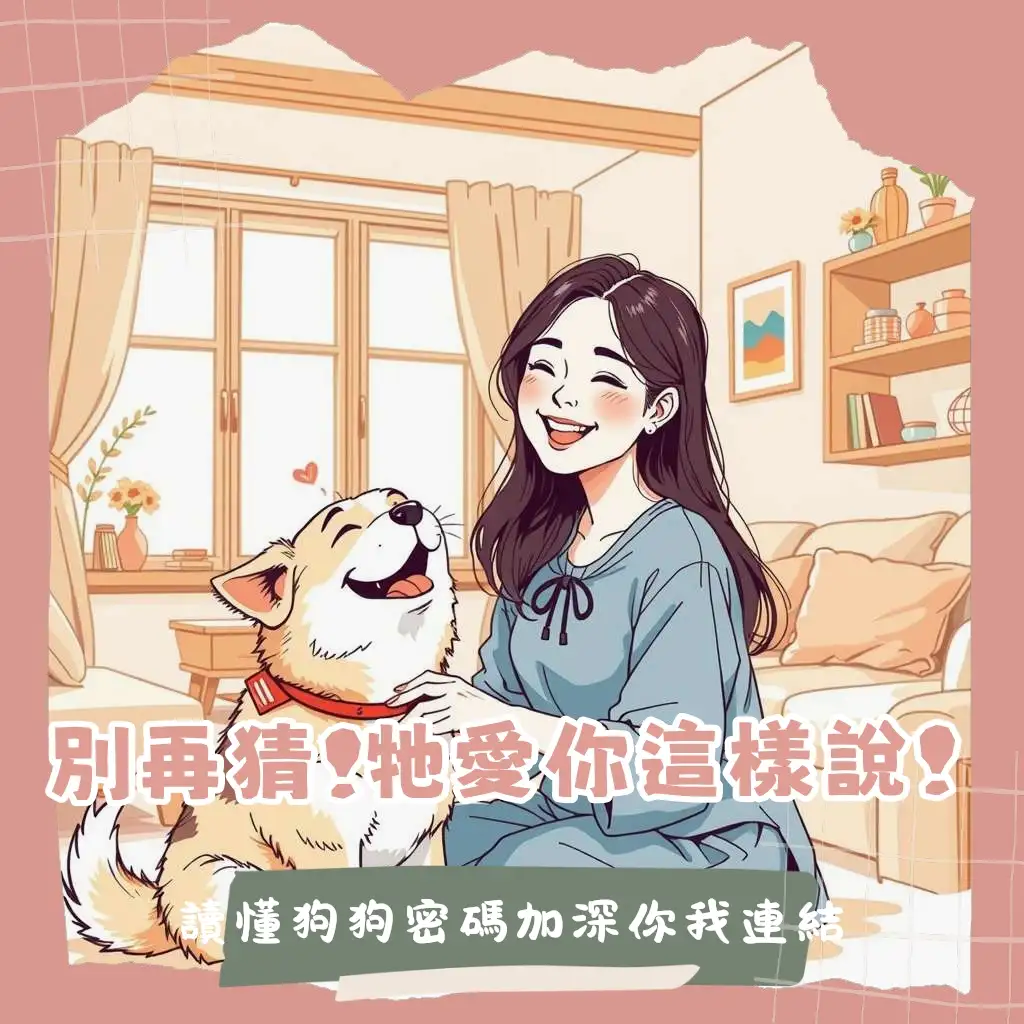 一隻狗狗搖著尾巴，溫柔地舔舐主人的手，顯示狗狗喜歡你的表現和對主人的信任行為。