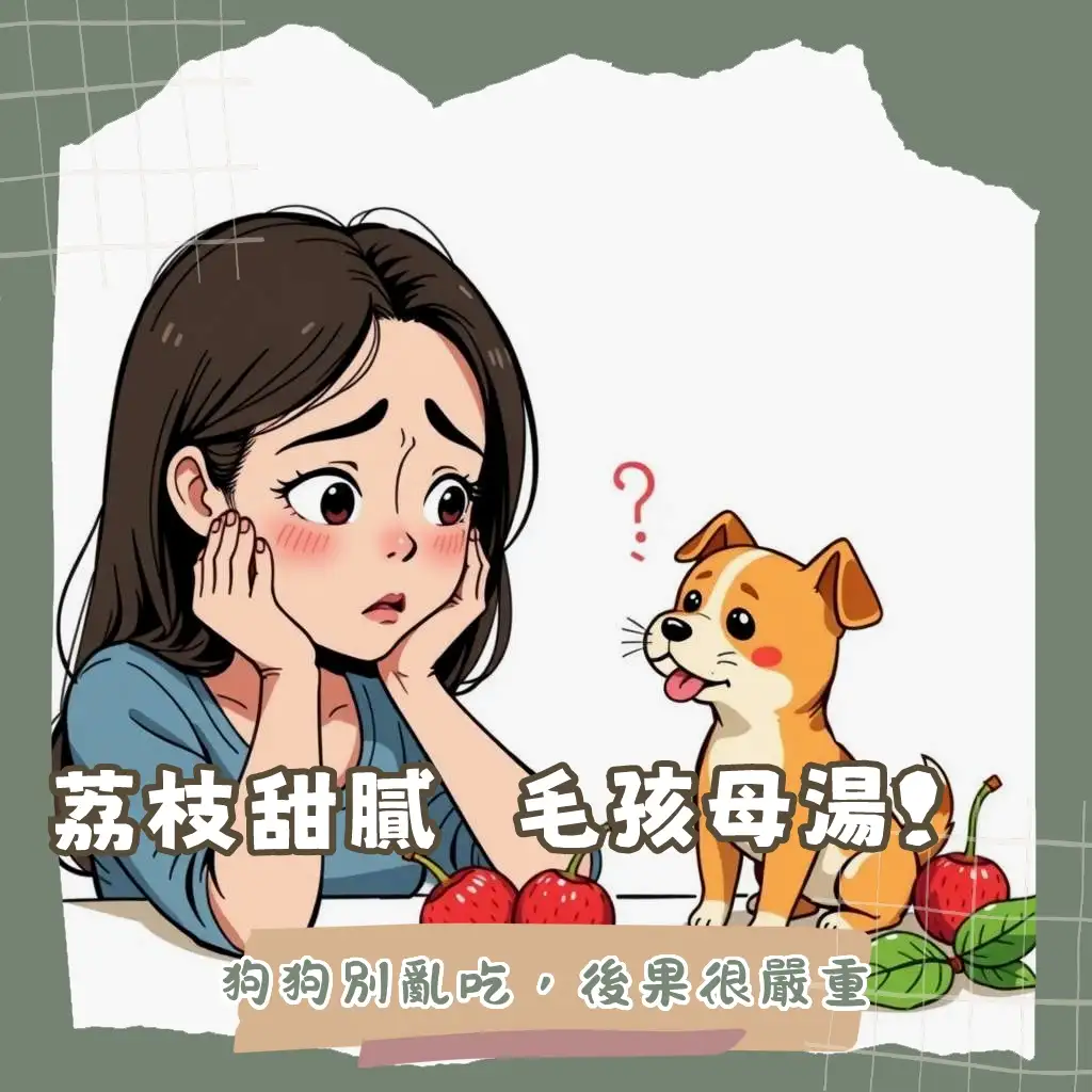 狗狗可以吃荔枝嗎？探討荔枝對狗狗的健康風險與飲食禁忌指南。