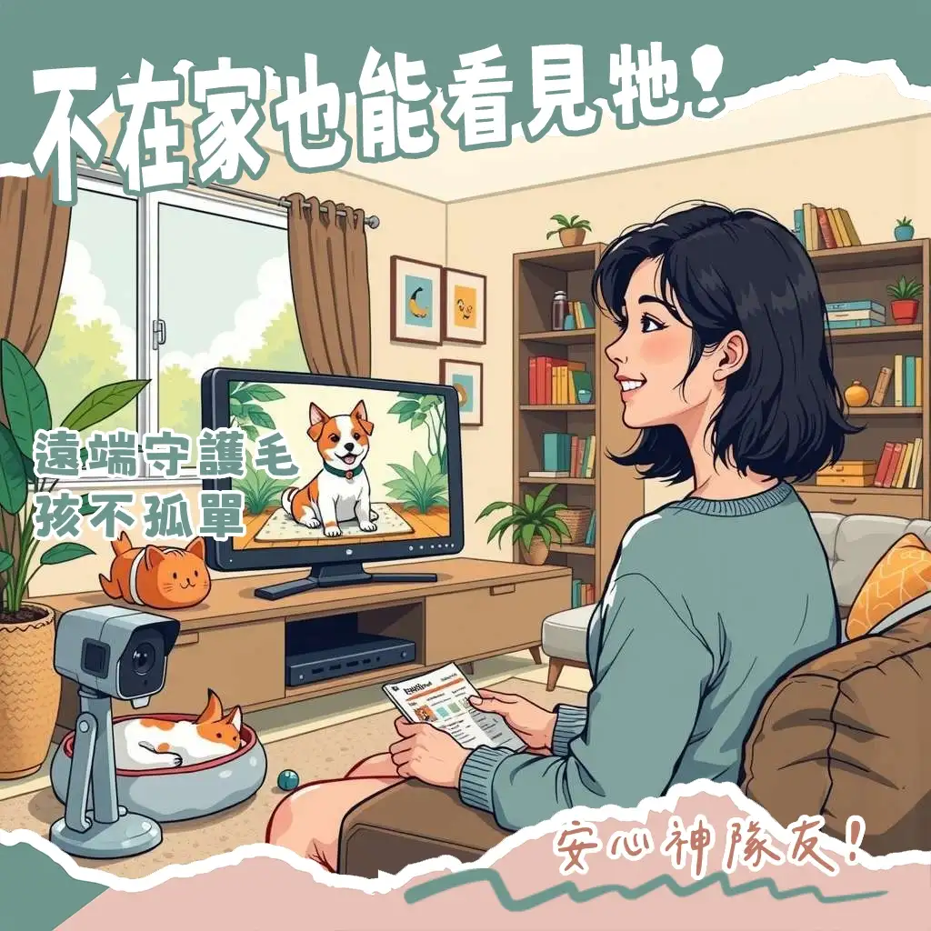 寵物監視器推薦，精選功能分析與多款熱門寵物攝影機比較，助飼主遠端顧毛孩。