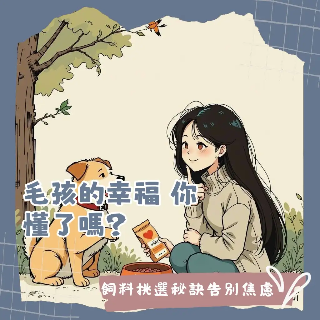 狗狗吃著狗飼料品牌示意圖，指南中包含挑選依據與熱門品牌類型解析。