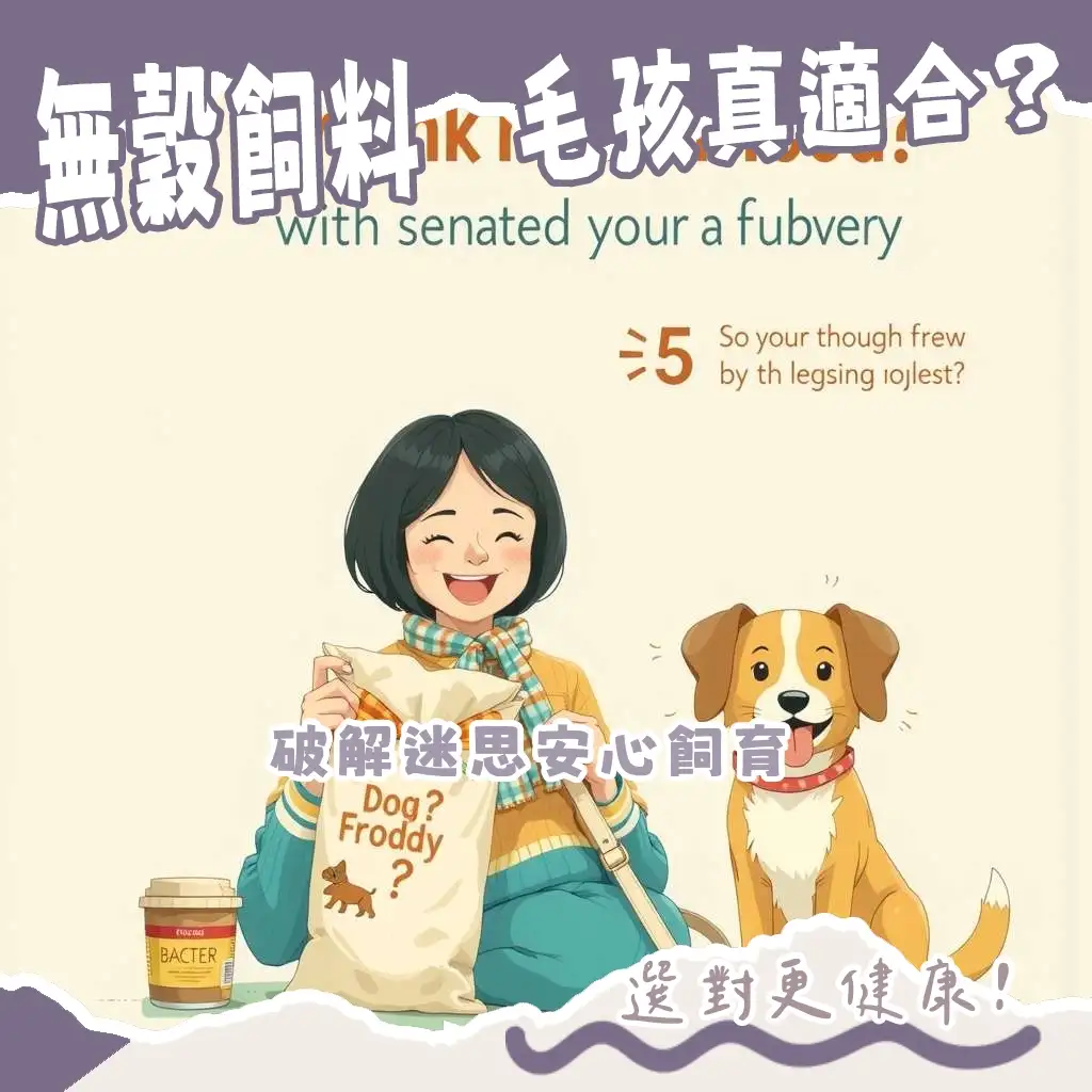 狗狗吃無穀飼料：無穀飼料的定義、優缺點、心臟病關聯及安全挑選指南