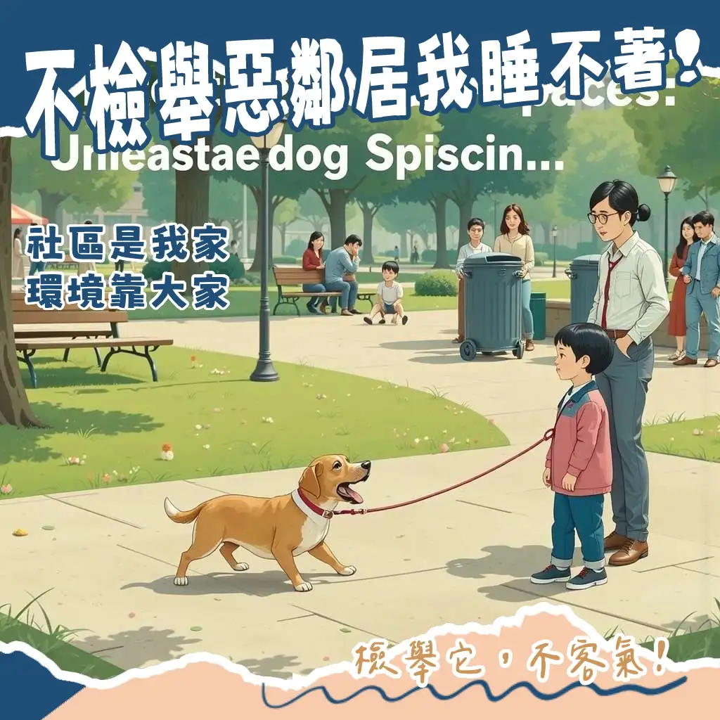 遛狗未牽繩檢舉：公共安全、飼主責任、執法單位與影像證據的指南。