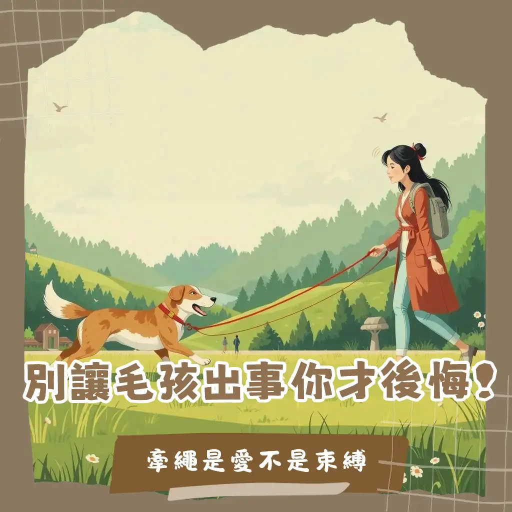 遛狗不牽繩報警，牽繩是飼主責任，避免公共安全危害與法律責任