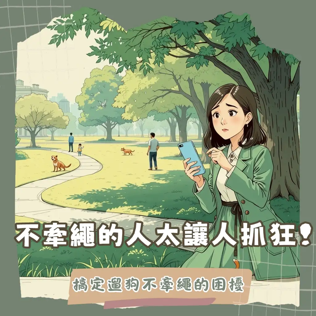 遛狗沒牽繩怎麼檢舉？完整攻略教你輕鬆搞定不煩惱！