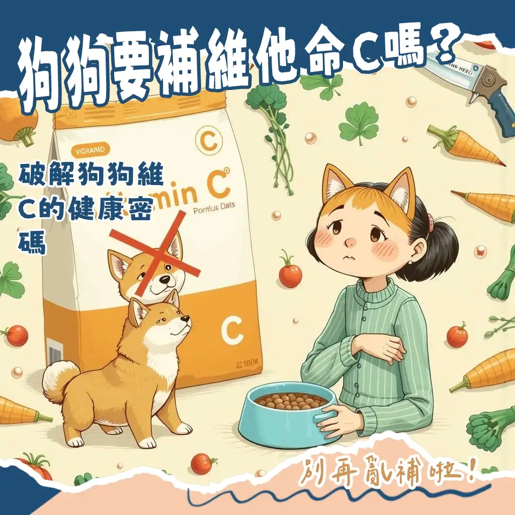 狗狗維他命C補充指南,探討狗食維他命c的必要性、好處與注意事項
