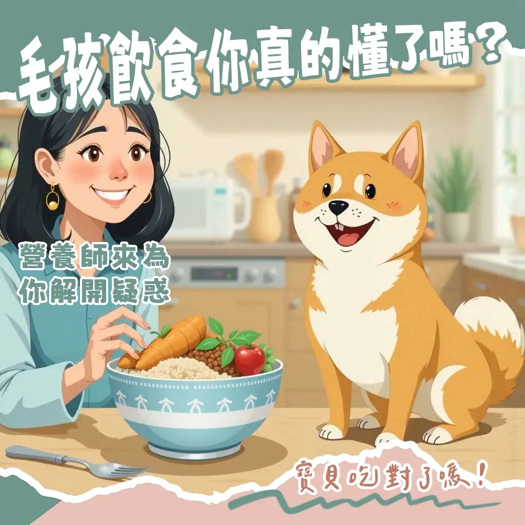 狗狗是雜食性嗎？圖解狗狗飲食習慣與消化系統的平衡指南。
